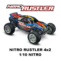 Nitro Rustler - 4x2 - 1/10 Nitro