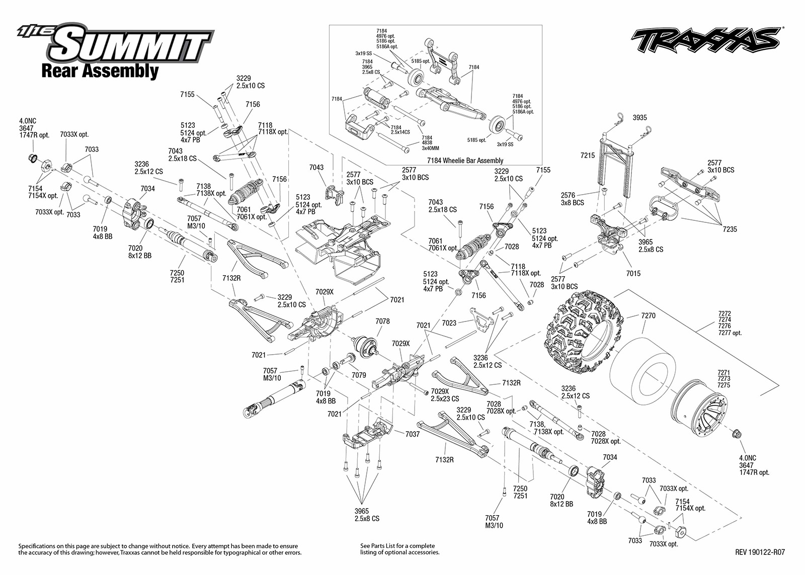 Traxxas summit 1 10 схема