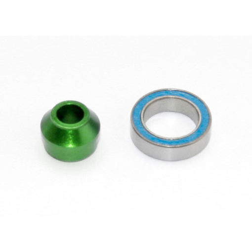 ADAPTATEUR DE ROULEMENTS ALU ANODISES VERT (6893G)