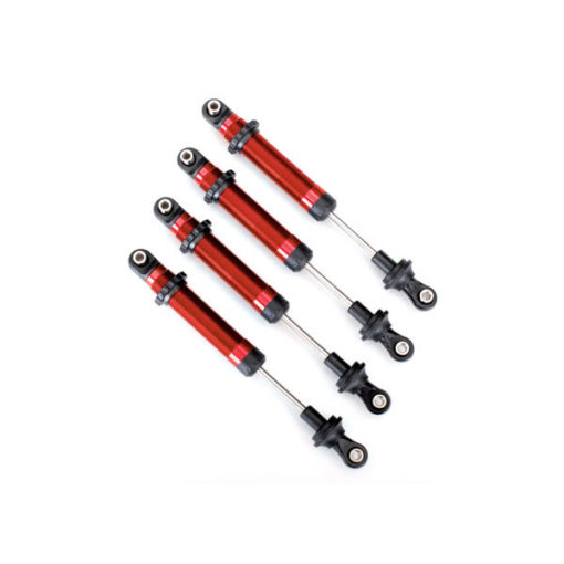 AMORTISSEURS GTS ALU ROUGES X4 - SANS RESSORT - UTILISE AVEC 8140 (8160R)