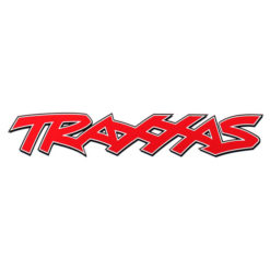 AUTOCOLLANT TRAXXAS VINYL ROUGE 8'' - 20CM (61671)