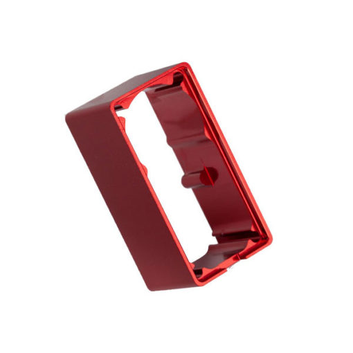 BOITIER DE SERVO ALU ANODISE ROUGE (POUR SERVO 2255) (2253)