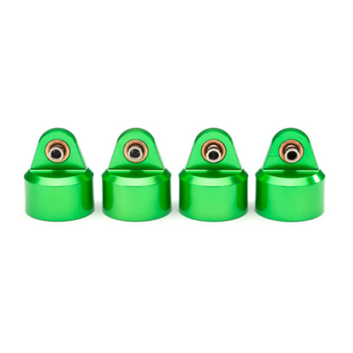 BOUCHONS D'AMORTISSEUR GT-MAXX ALU ANODISES VERT (X4) (8964G)