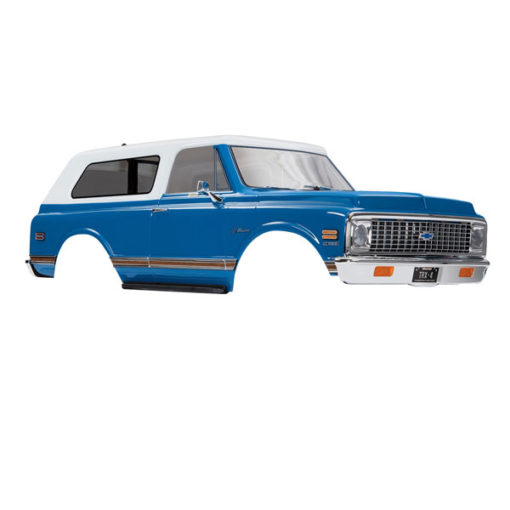 CARROSSERIE COMPLETE CHEVROLET BLAZER BLEUE 1972 PEINTE ET DECOREE (9111X)