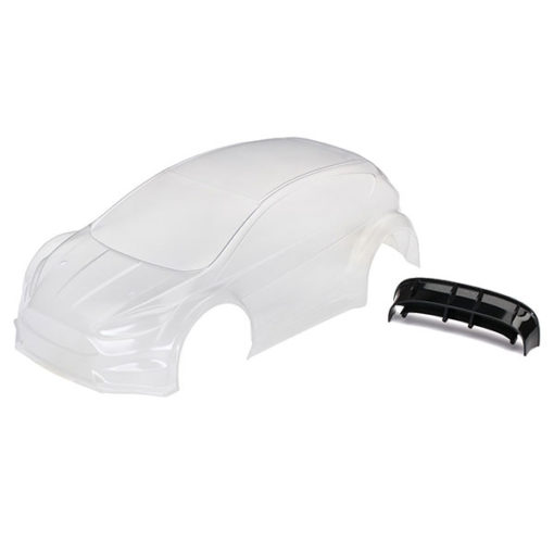 CARROSSERIE FORD FIESTA ST RALLY TRANSPARENTE + AUTOCOLLANTS (7412)