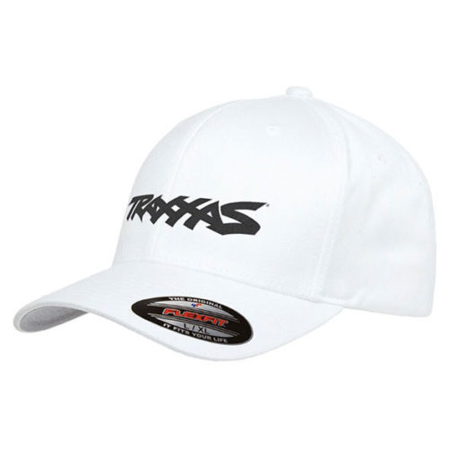 CASQUETTE VISIERE BOMBEE BLANCHE - SM