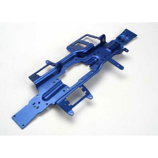 CHASSIS ALU 3MM 6061-T6 ANODISE BLEU REVO (5322)