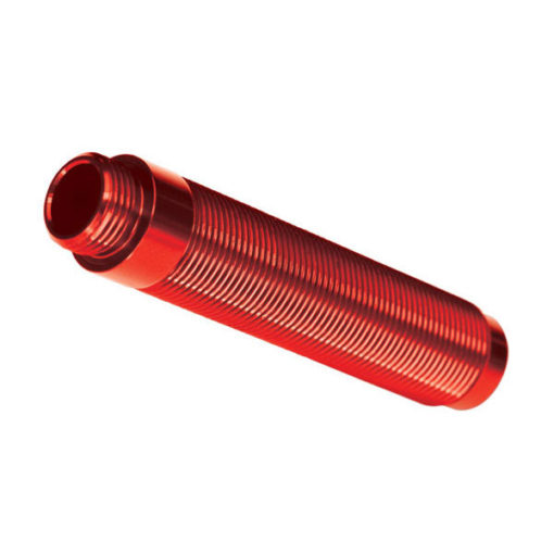 CORPS D'AMORTISSEUR GTS LONG ALU ANODISE ROUGE (8162R)