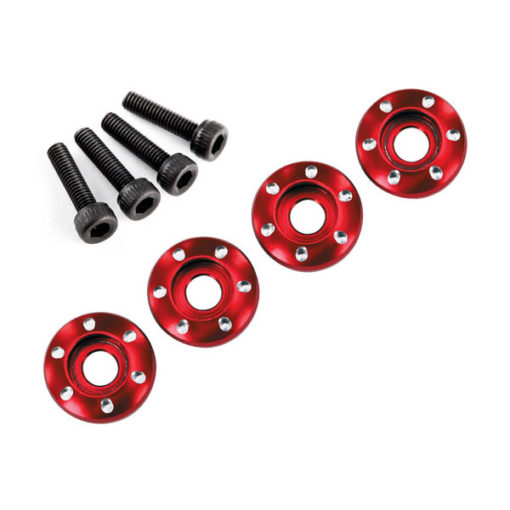 ECROU DE ROUE ANODISE ROUGE - LATRAX (7668R)