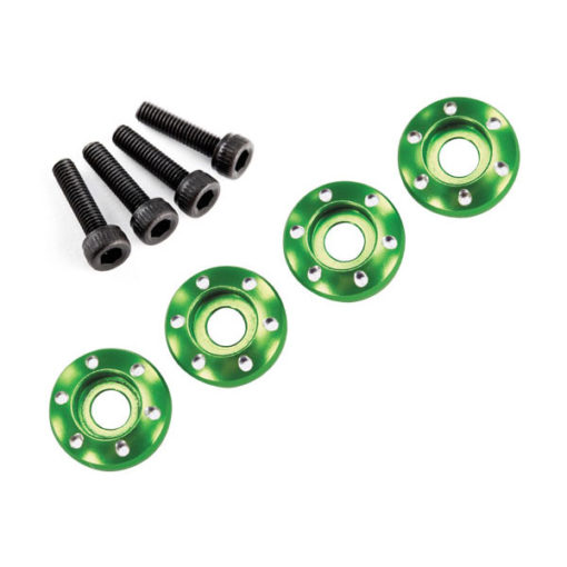 ECROU DE ROUE ANODISE VERT - LATRAX (7668G)