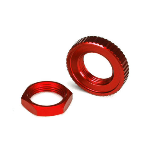 ECROU DE SAUVE SERVO ALU ANODISE ROUGE (8345R)