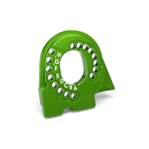 PLAQUE MOTEUR ALU ANODISE VERT (8290G)