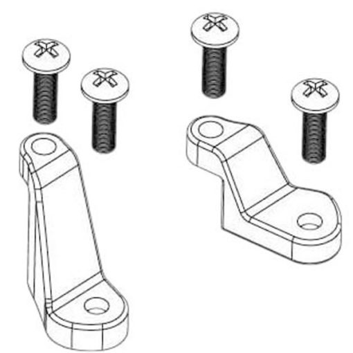 RENFORTS AVANT DE BAVETTES LATERALES - RC701 / RC909T / RC706T (RC701-027)