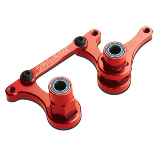 RENVOI DE SAUVE-SERVO T6 ALU ANODISE ROUGE ASSEMBLE (3) (3743X)