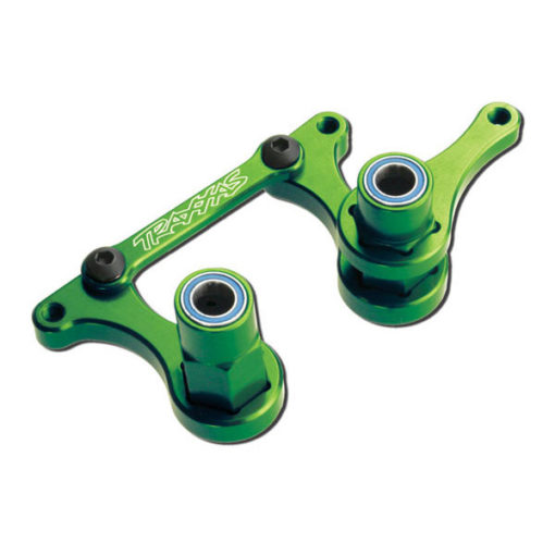 RENVOI DE SAUVE-SERVO T6 ALU ANODISE VERT ASSEMBLE (3) (3743G)