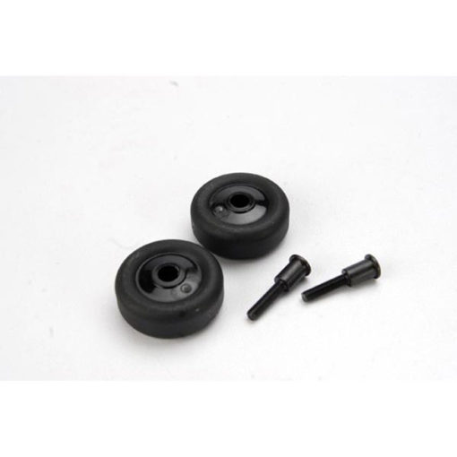 ROUES (4) + AXES (2) DE WHEELIE BAR POUR MAXX (4976)