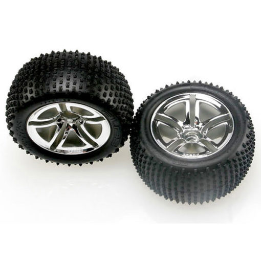 ROUES ARRIERE MONTEES COLLEES ALIAS 2.8 NITRO (2) (5572R)