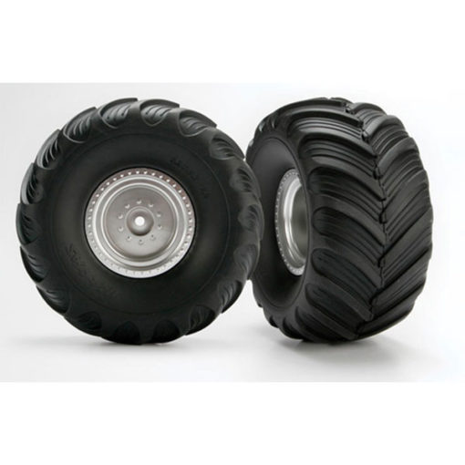 ROUES ARRIERE MONTEES COLLEES MONSTER JAM REPLICA (2) (3663)