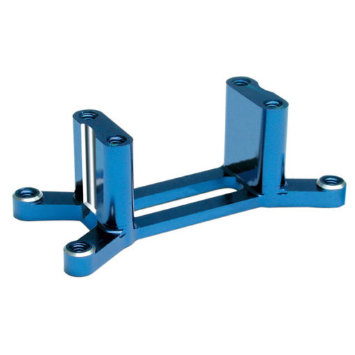 SUPPORT MOTEUR 6061-T6 ALU ANODISE BLEU MAXX SERIES (4960X)