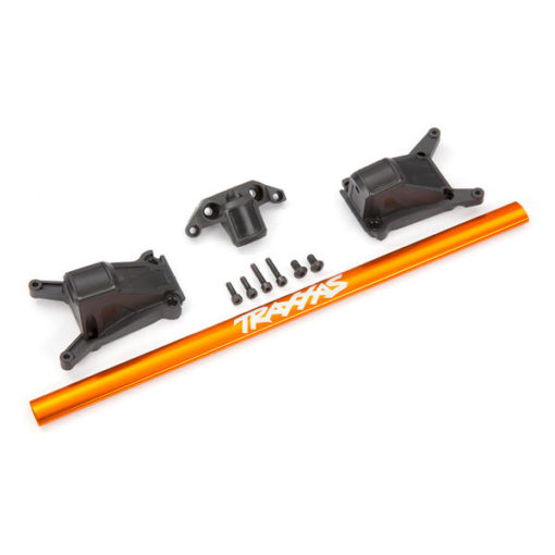 KIT DE RENFORT CHASSIS LONG ORANGE - RUSTLER SLASH (6730A)