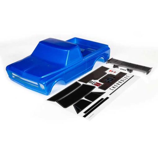 CARROSSERIE CHEVROLET DRAG SLASH BLEUE + AUTOCOLLANTS (9411X)