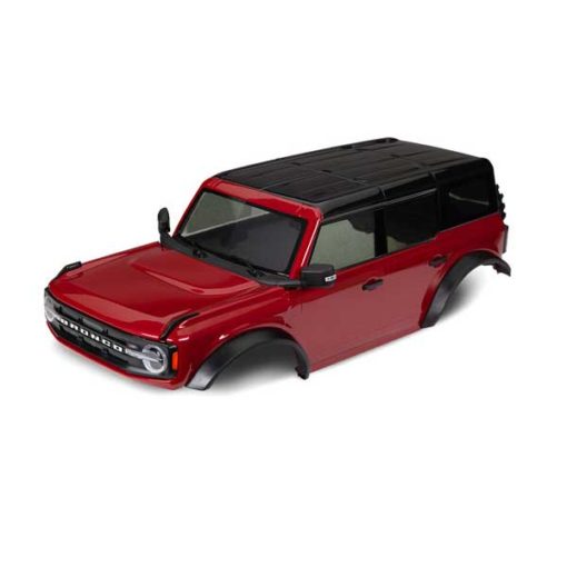 CARROSSERIE COMPLETE FORD BRONCO (2021) ROUGE PEINTE ET DECOREE (9211R)