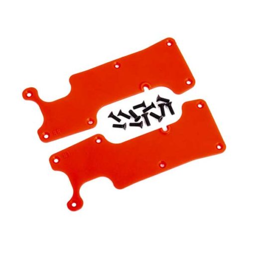 PLAQUES PROTECTIONS DE TRIANGLES ARRIERES ROUGES - SLEDGE (9634R)