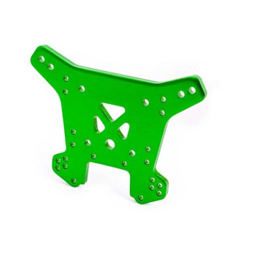 SUPPORT D'AMORTISSEURS ARRIERE ALU VERT - SLEDGE (9538G)