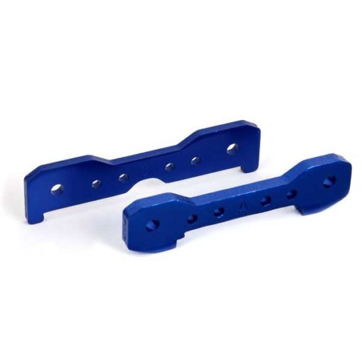 SUPPORTS ALU DE TIRANTS AVANTS ANODISES BLEU (X2) - SLEDGE (9527)