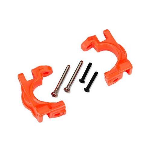 ETRIERS DE FUSEES GAUCHE ET DROIT RENFORCES - ORANGE (UPG KIT 9080) (9032T)