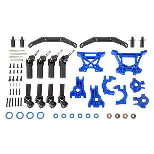 UPGRADE KIT DE TRANSMISSION RENFORCE BLEU - HOSS/SLASH/RUSLTER 4X4 (9080X)