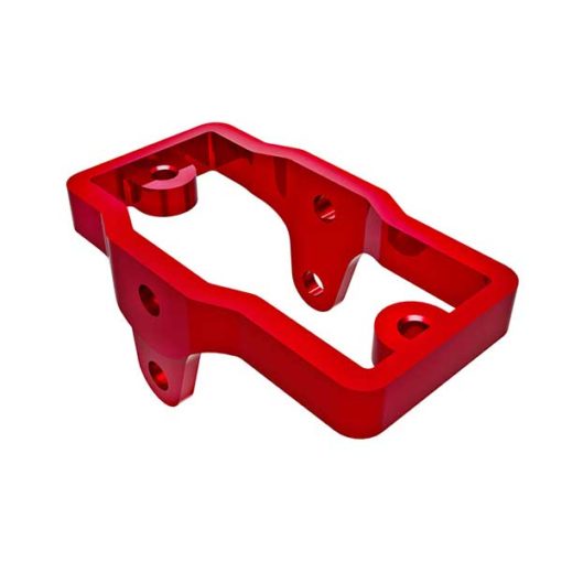 SUPPORT DE SERVO ANODISE ROUGE - TRX-4M (9739-RED)