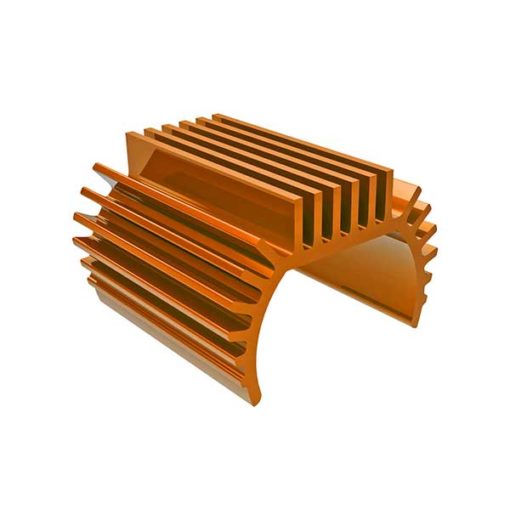 RADIATEUR MOTEUR TITAN 180 ANODISE ORANGE - TRX-4M (9793-ORNG)