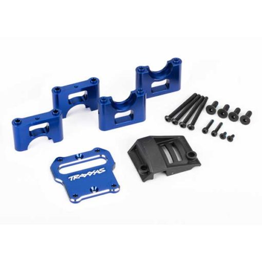 SUPPORT DIFFERENTIEL CENTRAL ALU ANODISE BLEU - SLEDGE (9584X)