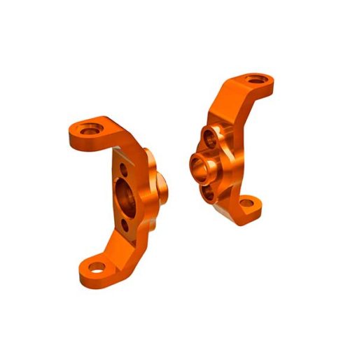 ETRIERS DE FUSEES ANODISES ORANGES GAUCHE ET DROIT - TRX4-M (9733-ORNG)