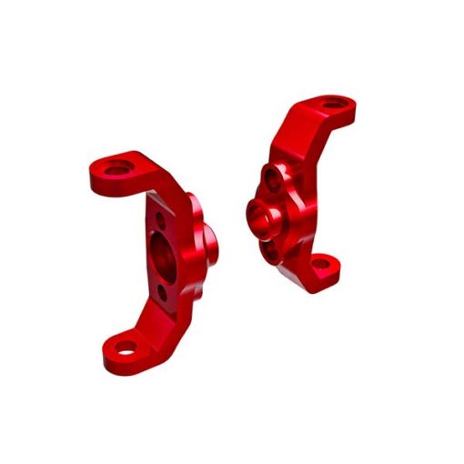 ETRIERS DE FUSEES ANODISES ROUGES GAUCHE ET DROIT - TRX4-M (9733-RED)