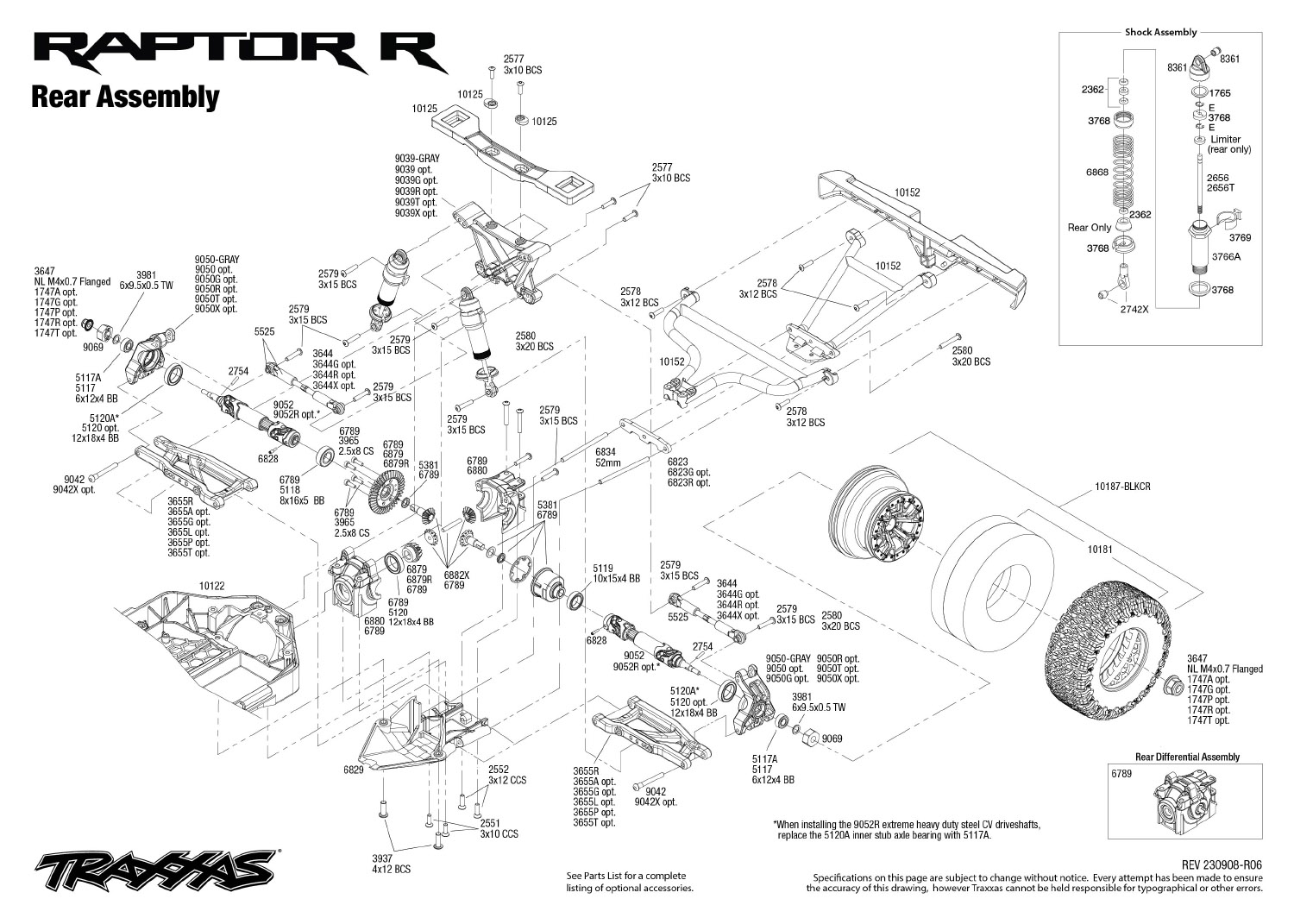 TRAXXAS FORD RAPTOR R - 4X4 BRUSHLESS - MRC