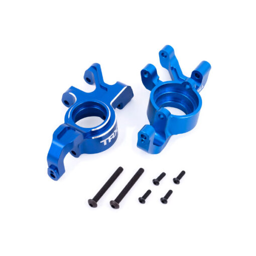 FUSEES DE DIRECTION GAUCHE ET DROITE ANODISES BLEUES X-MAXX/XRT (X2) (7836-BLUE)