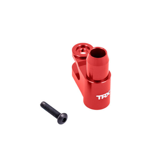 PALONNIER DE SERVO DE DIRECTION ANODISE ROUGE - X-MAXX/XRT (7747-RED)