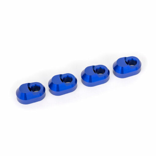 SUPPORTS DE TRIANGLE ANODISES BLEUS (4) (7743-BLUE)