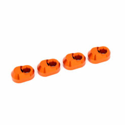 SUPPORTS DE TRIANGLE ANODISES ORANGES (4) (7743-ORNG)
