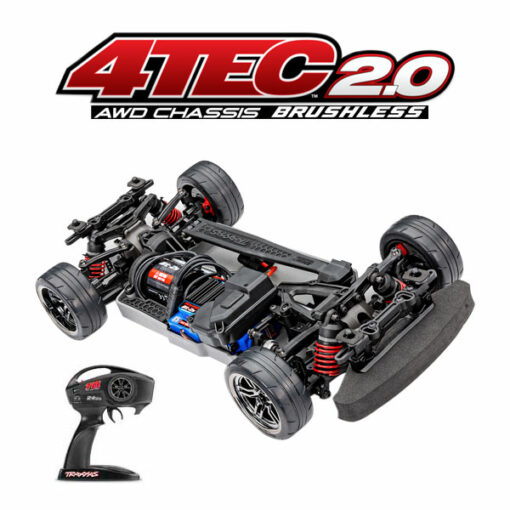 4-TEC 2.0 - 4X4 - 1/10 - BRUSHLESS 2S - SANS ACCUS / CHARGEUR