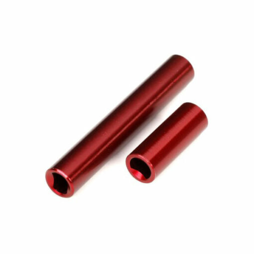 CARDANS CENTRAL AVANT/ARRIERE ANODISES ROUGES - TRX-4M HIGH TRAIL (9852-RED)