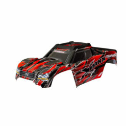 CARROSSERIE X-MAXX ROUGE PEINTE ET DECOREE (7867-RED)