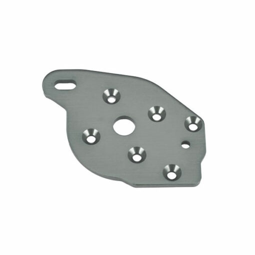 PLAQUE MOTEUR GRISE - MAXX SLASH (10259-GRAY)