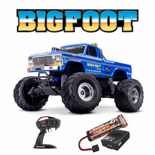 BIGFOOT CLASSIC - 4X2 MONSTER TRUCK BRUSHED ACCUS / CHARGEUR USB