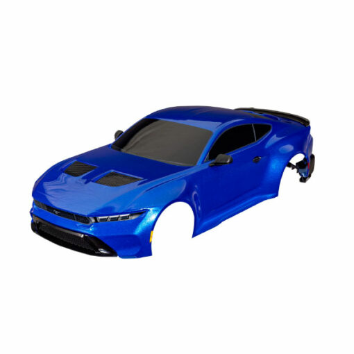 CARROSSERIE COMPLETE MUSTANG BLEUE PEINTE ET DECOREE (10511-BLUE)