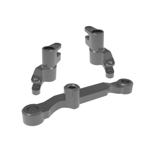 RENVOI DE SAUVE-SERVO + SAUVE-SERVO ANODISES GRIS - MINI MAXX (10743-GRAY)