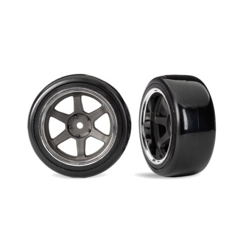 ROUES MONTEES COLLEES PNEUS DRIFT 1