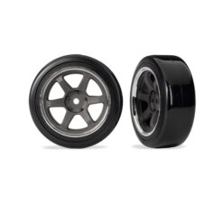 ROUES MONTEES COLLEES PNEUS DRIFT 1